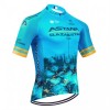 Maglia 2024 Astana Qazaqstan Manica Corta Blu